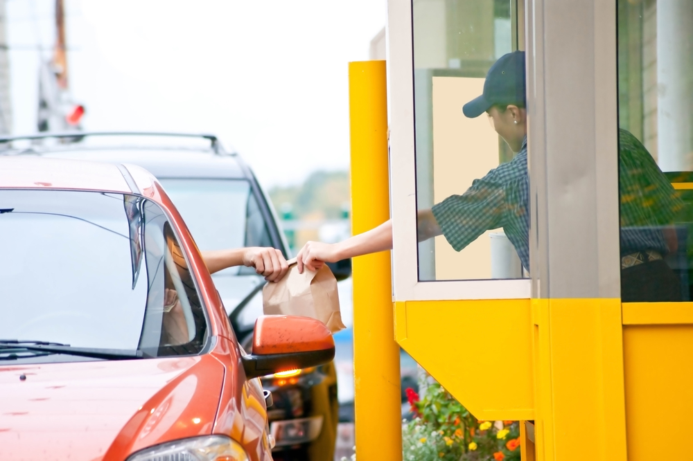 Restaurante de comida rápida con autoservicio.