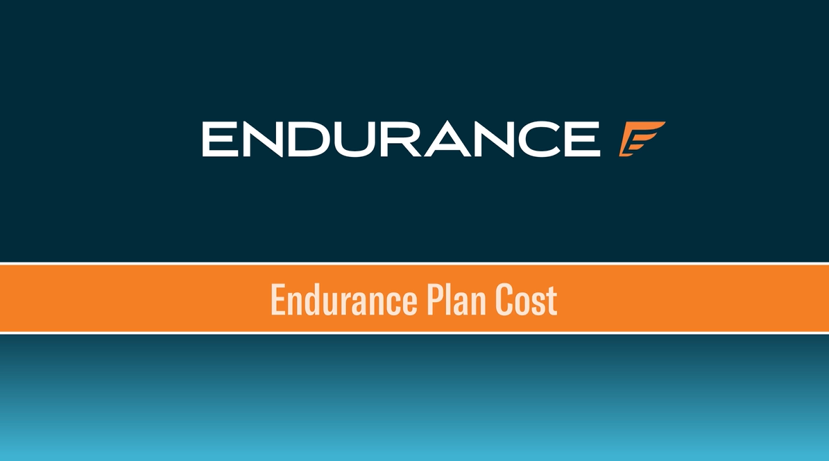 How much do Endurance plans cost