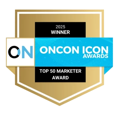 Top 50 Marketer Award from OnCon Icon Awards