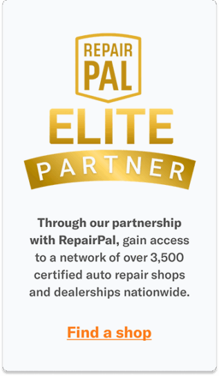 Through our partnership with RepairPal, gain access to a network of over 3,500 certified auto repair shops and dealerships nationwide.