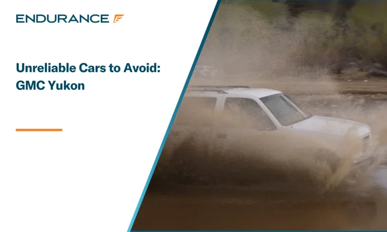 A white SUV off-roading through the mud