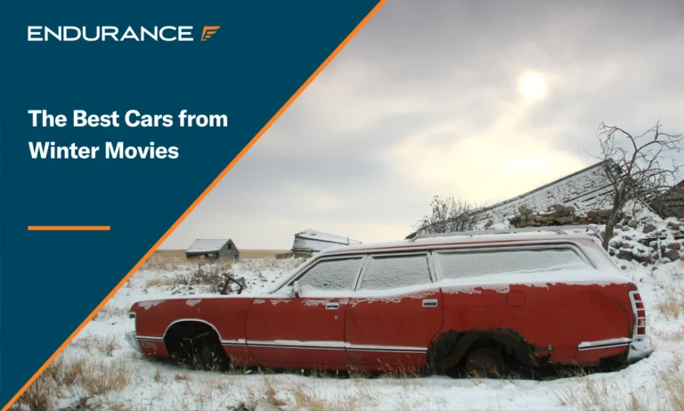 An old station wagon that looks like Clark Griswold's vehicle in Christmas Vacation