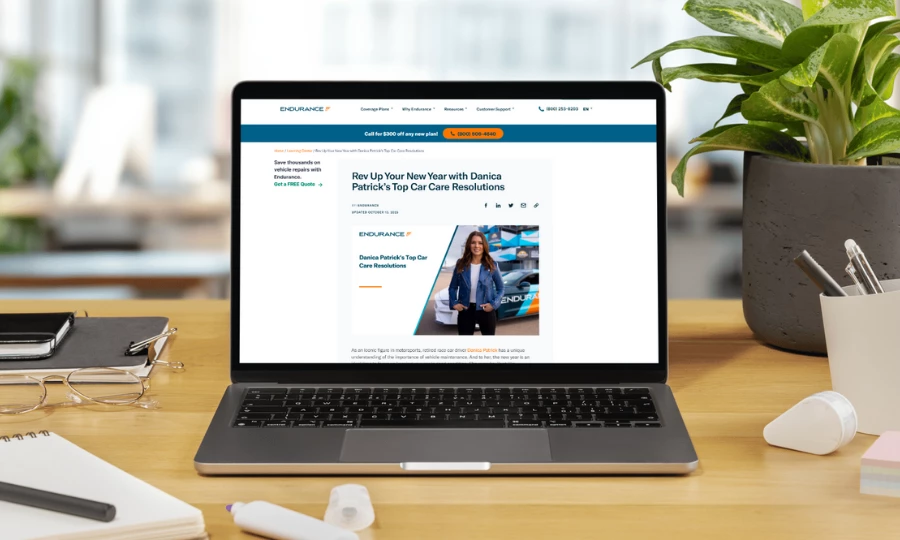 Endurance educational blog series featuring Danica Patrick