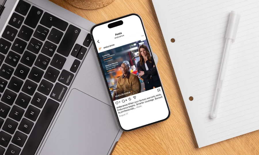 Endurance social media campaign on Instagram with Ludacris and Danica Patrick
