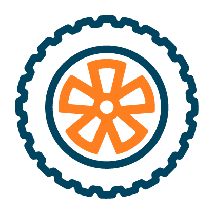 Cobertura completa de llantas