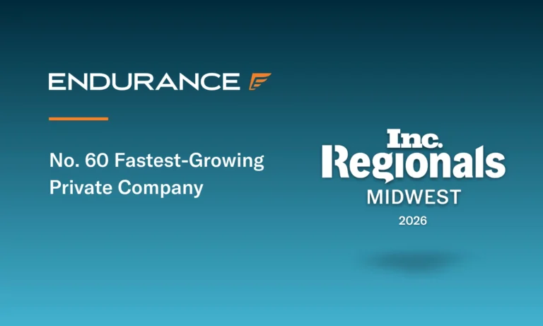 Endurance named a Fastest-Growing Private Company in the Midwest