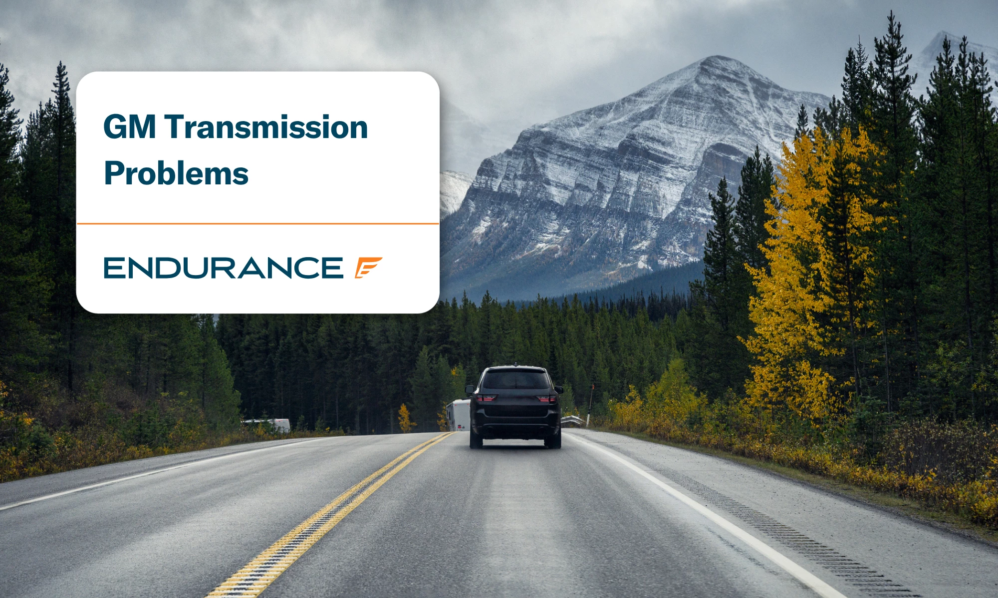 Road trip on highway, GM transmission problems and recall