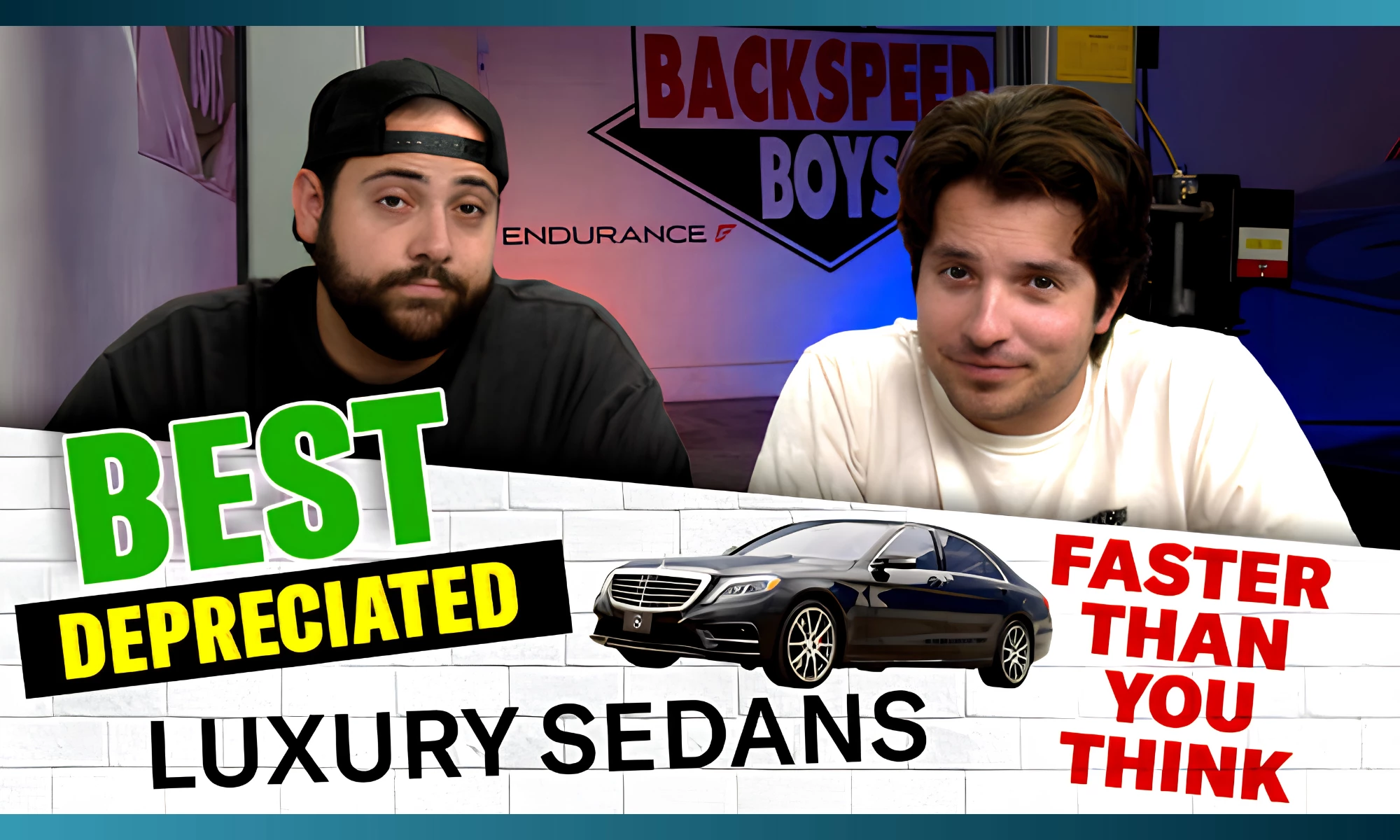 The Backspeed Boys list fast and affordable luxury sedans