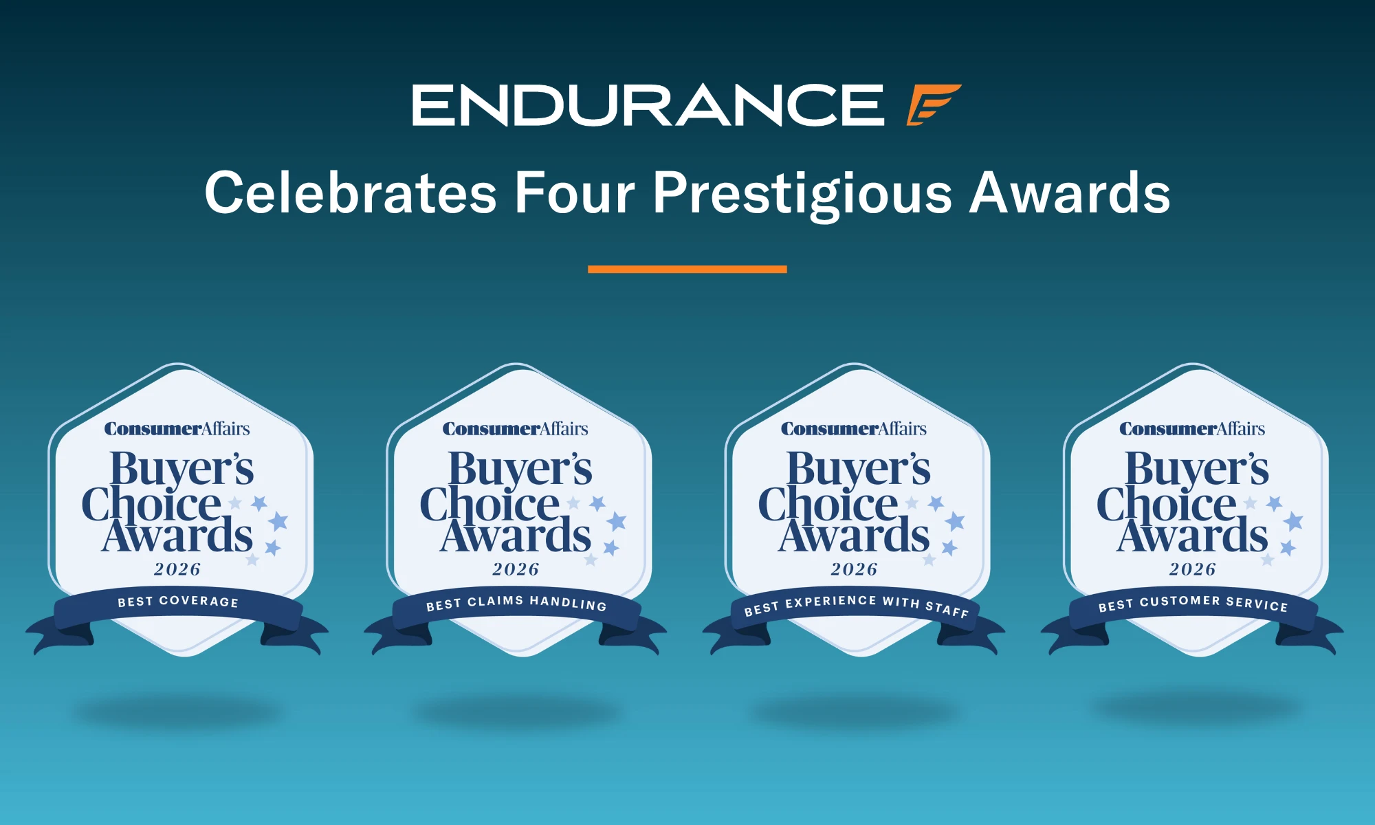Endurance wins four buyer's choice awards in 2026