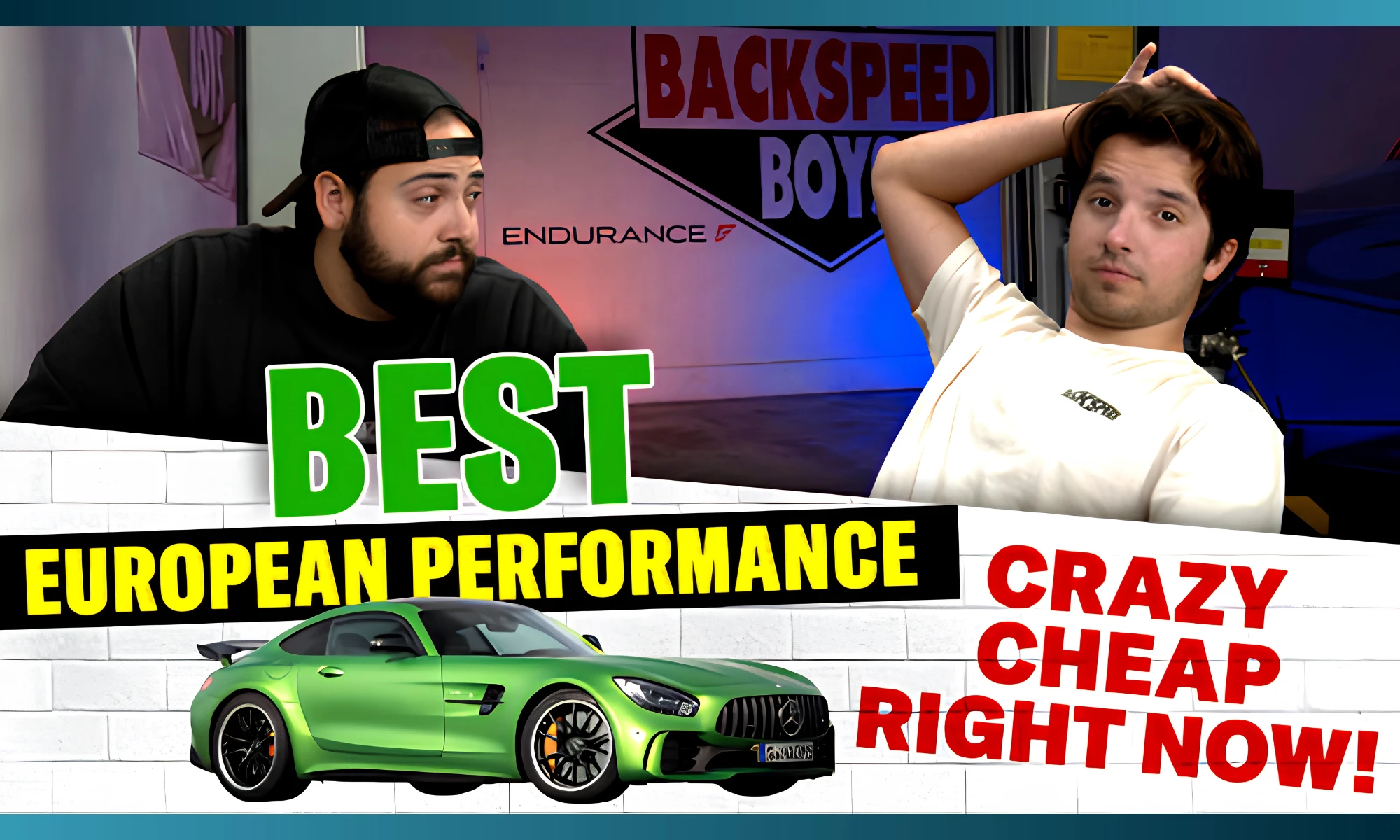 The Backspeed Boys list 6 European performance cars that are affordable