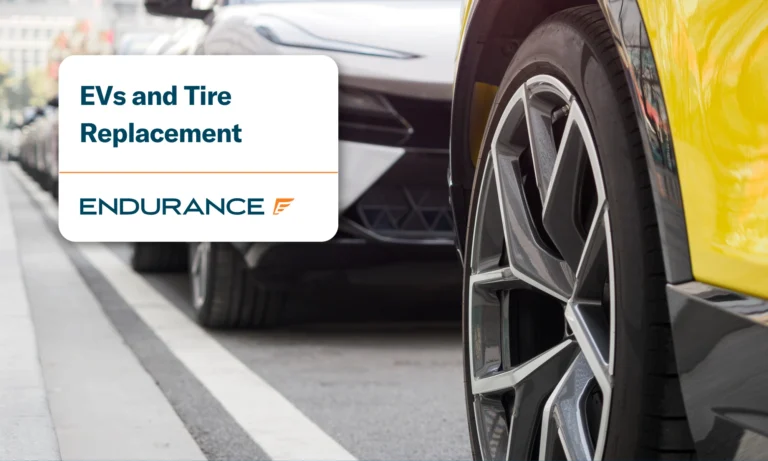 Electric vehicles parked in a row, why EV tires need replaced more often